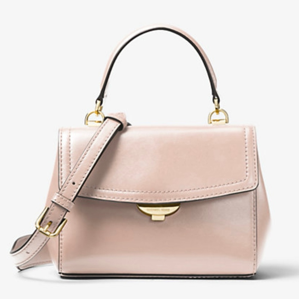 Michael Kors Ava Extra-Small Leather Crossbody Bag Great Condition